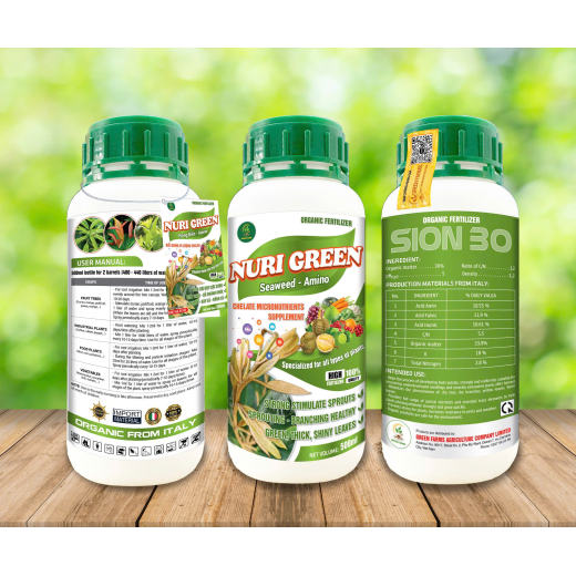 Nutri Green 500ml/chai